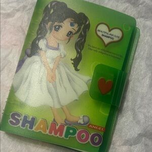 Angel Kids Shampoo Toy with Green and White Design